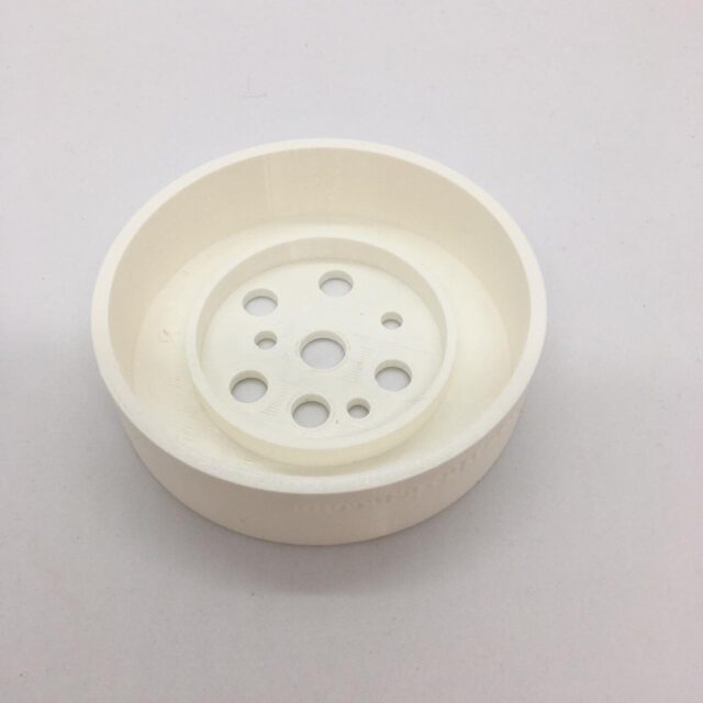 topo para arranjo de plantas feito em PLA