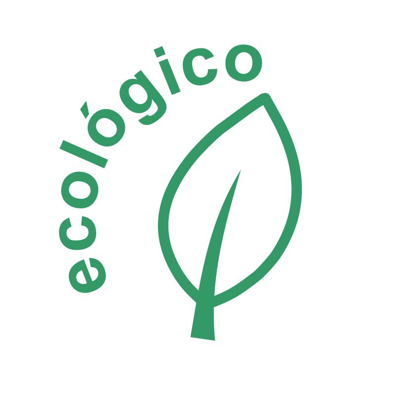 Símbolo ecológico da SisperDesign com ilustração de folha em verde, representando sustentabilidade e cuidado ambiental.